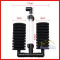 Air Pump Bio sponge Filter XIAO PK-004 Aquarium Double Sponge Submersible Water Filter for Fish Tank. 