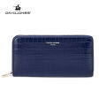 David jones Paris long wallet for women ladies branded purse girls card holder woman leather pouch 2023. 