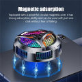 KOKKO X42 Cell Phone Cooler Fan With Temperature Digital Display Cooler Customized RGB Lighting Semiconductor Heatsink Cooling. 