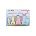 INNE Sewing Accessories Bias Tape Makers - 5 Size 6MM 9MM 12MM 18MM 25MM  Binding Tools Kit Supply Useful Household. 