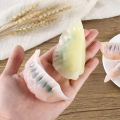 Tiktok Same PVC Simulation Dumpling Props Children's Cognitive Toy Simulation Food Fake Dumpling Fried Dumpling Model. 