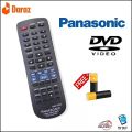 Panasonic DVD Player Remote Controller & Free Batteries. 