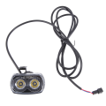 EBike LED Headlight Electric Bicycle Scooter Front Light Scooter Bike Modified Parts Accessories. 