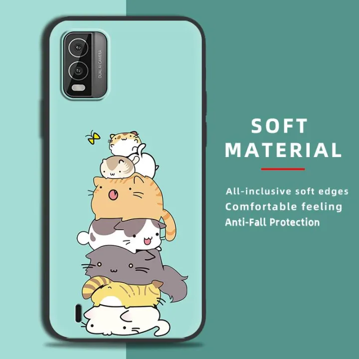 Shockproof%20Full%20wrap%20Phone%20Case%20For%20Nokia%20C210%20Silicone%20Anti-dust%20Cover%20Back%20Cover%20Soft%20case%20Waterproof%20Cartoon%20Durable%20-%20Image%205