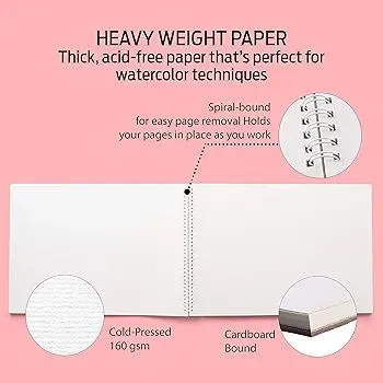 Keep%20Smiling%20Water%20Colour%20Pad%20Paper%20Artist%20Grade%20160%20GSM%20A4%20-%20Image%206