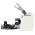 1Pcs Side Cutter Overlock Sewing Machine Presser Foot Feet Sewing Machine Attachment For All Low Shank Singer. 