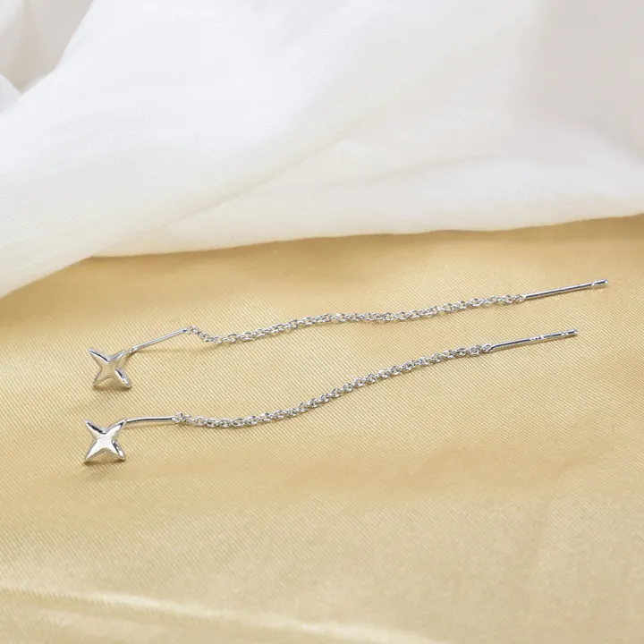 Long%20Wire%20Tassel%20Thread%20Chain%20Hanging%20Earings%20Cross%20Star%20Pendants%20Drop%20Earrings%20Jewelry%20For%20Women%20-%20Image%206