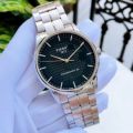 New Design Two Tone Gold Silver Stainless Steel Watch Premium Quality Gents Stylish Look Quartz Analog Chain Casual Watches for Men Boys Office Party Black White 174225129 Flash_LK. 