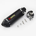 Universal Exhaust Muffler Pipe with DB Killer Silencer slip on 38-51mm for Motorcycle ATV Bike High Temperature Exhaust Pipes. 