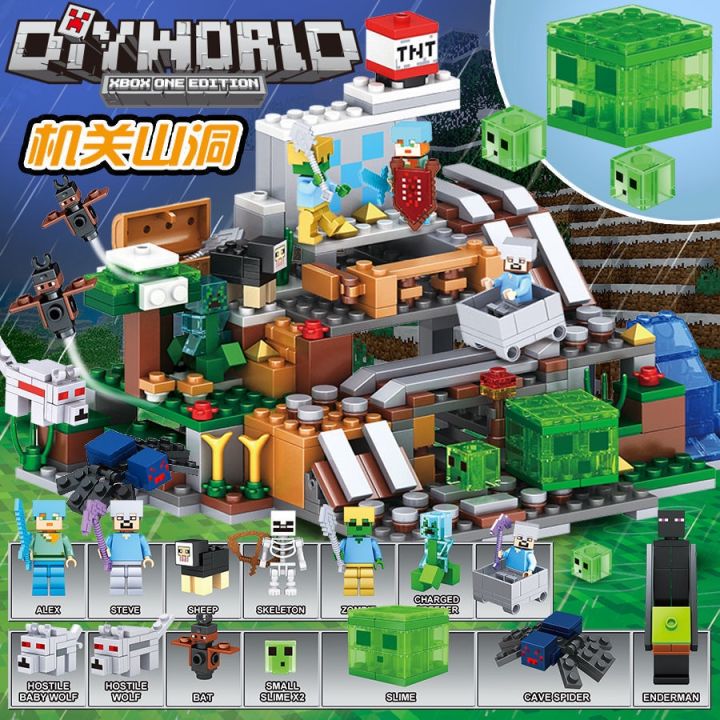 Kidlove%20Lego%20Minecraft%20Set%20The%20Jungle%20Tree%20House%20Zombie%20Figures%20Building%20Blocks%20Educational%20Toys%20for%20Boys%20Compatible%20with%20Lego%20-%20Image%204