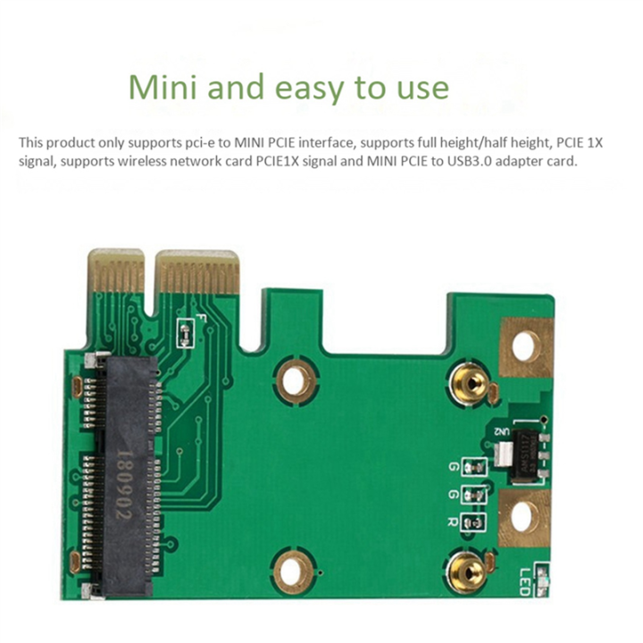 2X%20PCIE%20to%20Mini%20PCIE%20Adapter%20Card,%20Efficient,%20and%20Portable%20Mini%20PCIE%20to%20USB3.0%20Adapter%20Card%20-%20Image%203