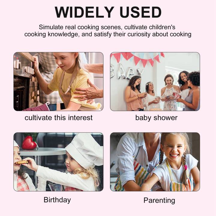 4Pcs%20Kids%20Cooking%20and%20Baking%20Set%20Includes%20Apron%20Chef%20Hat,%20for%20Toddler%20-%20Image%202