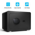 Strongbox All Steel Security Safe Box Home Safe Box with Programmable Electronic Keypad Electronic Digital Code Depository Strongbox Cash Jewelry Valuables Documents Safe Deposit Box. 