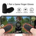 Mobile Gaming Finger Sleeve High Comfort WASP FEELERS For Pub G, Free Fire, COD M and All Mobile Games with Touch Sensitivity - 1 Pair (2Pcs). 