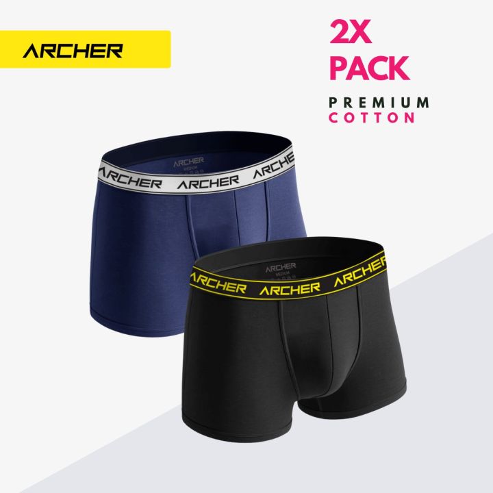 2 Pack Men’s Sport Underwear Boxer Shorts
