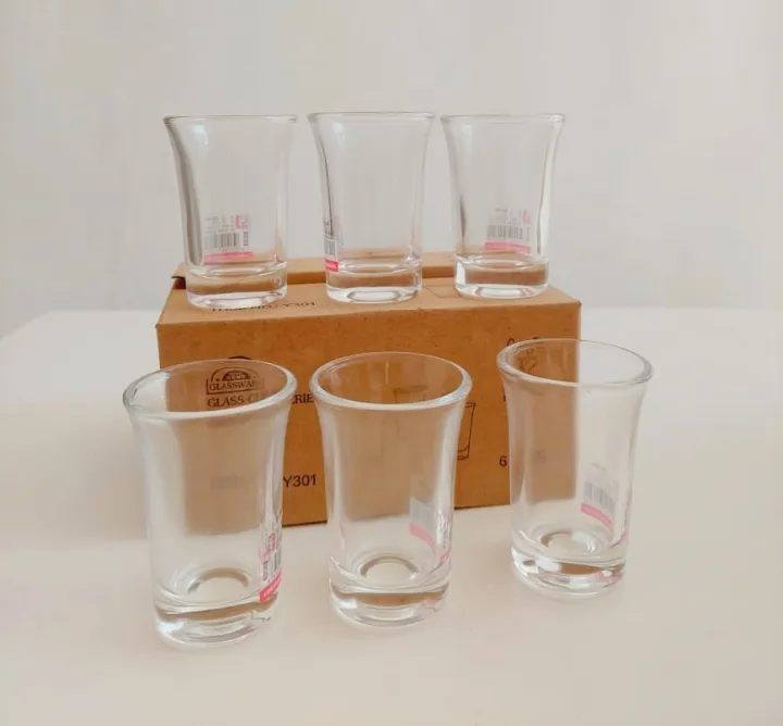 Qianli%20Glass%206pcs%20Set%20Clear%20Shot%20Glass%20Glassware%20Hotel%20&%20Home%20Use%20-%20Image%203