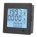 Digital Voltmeter LCD Current Meter DC 6-200V Volt Monitor Alarm Function ECO. 