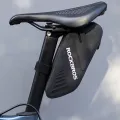 ROCKBROS Bike Saddle Bag Waterproof 0.6L Cycling Seat Pouch Outdoor Bicycle Pannier Rear Tool Bag MTB Top Tube Bike Accessories. 
