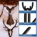 8 Pack European Mount Skull Hanger Steel European Mount Skull Hanger Deer Skull Hanging Easy Installation for Living Room, Bedroom. 