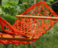 Hammock, Wooden Stick to Prevent Tipping, Hanging Bed. 