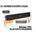 E91 Soundbar Bluetooth Speaker. 