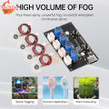 DC5V Humidifier Module Atomization Control Board Four Spray Atmosphere Lights DIY Ultrasonic Nebulizer TYPE-C Interface. 