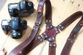 Top Class Leather Camera Leather Strap Holder for Action Shooting Camera Mount Gadget Strap 100% Leather Straps Belt for Photographer Director Top Class. 