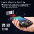 Handheld POS Andr-oid 10.0 PDA Terminal 1D/2D/QR Barcode Scanner Support 2/3/4G wi-fi b-t Communication with 4.0 Inch Touchscreen for Supermarket Restaurant Warehouse Retail Inventory Logistics. 