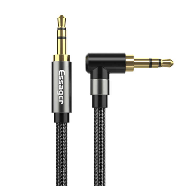 ESSAGER AUX Cable 3.5mm Jack Audio Cable For Speaker Wire Headphone Car 3.5 mm Jack Hifi Aux Adapter Cord For Xiaomi mi Laptop