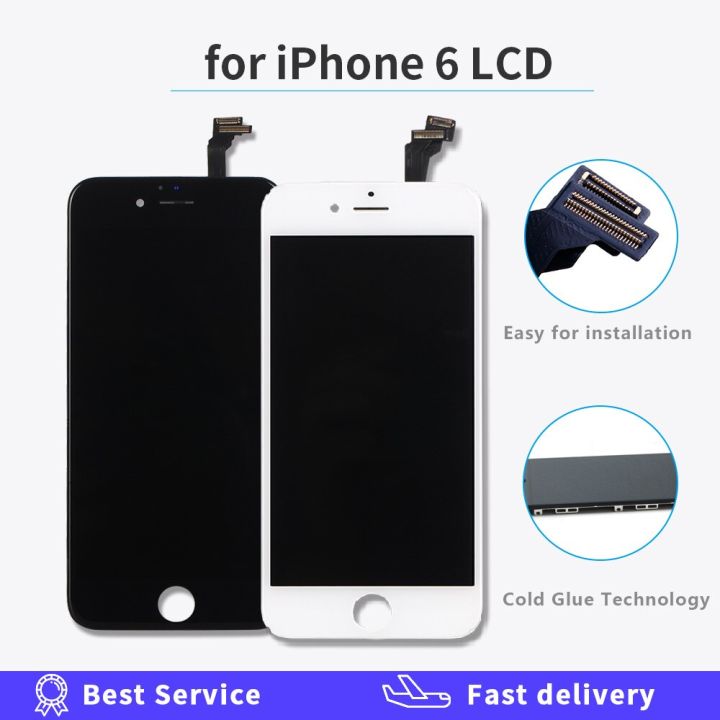 OEM lcd display For 6 A1549 A1586 touch Screen Replace lcd with original Digitizer Assembly for 6G 6