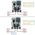 5A Input DC 5-30V Output 3-12V Selectable Synchronous DC-DC Buck Converter High Efficiency Fast Response for Motor LED Vehicle. 