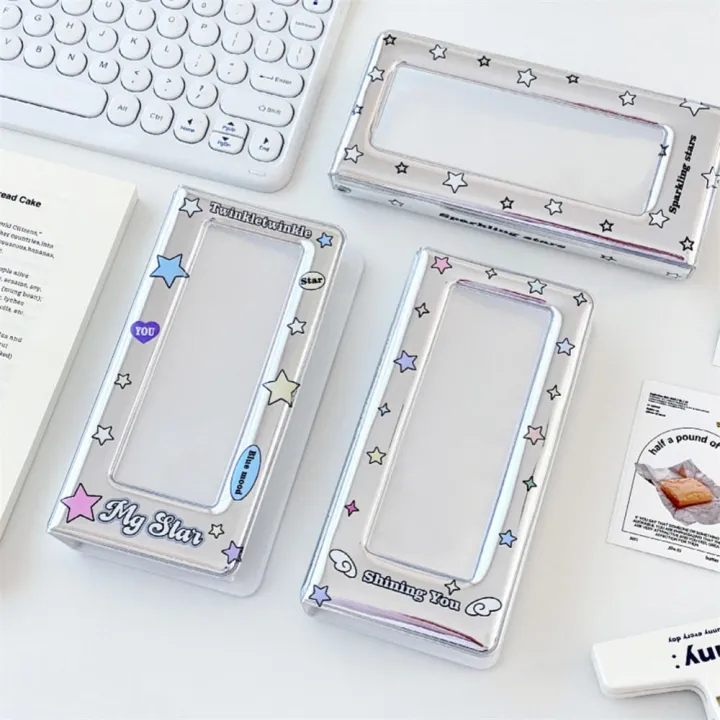 Plastic%20Wedding%20Album%2017x8.5cm%20Photo%20Booth%20Frames%20Four-Grid%20Photo%20Bookmark%20for%20Anniversary%20Guests%20Reception%20-%20Image%203