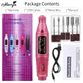 Monja Pro upgraded version of salon nail care file pen electric grinder machine tool grinder polishing drill equipment speed adjustable. 