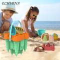 ECHIDNA Sand Castle Toy Wide Application Sand Castle Molds Sandbox Beach Shovel Kit. 