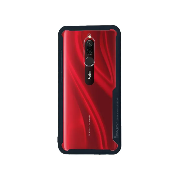 iPaky%20Survival%20series%20For%20Xiaomi%20Mi%20Redmi%208%20Cover%20Shockproof%20Soft%20TPU%20Bumper%20Hybrid%20PC%20Transparent%20Case%20-%20Image%202
