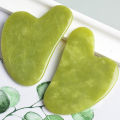 1PC Natural Guasha Facial Jade Face Body Care SPA Gua Sha Board Massager Tool ZHANGBEI. 