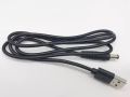 USB to 5.5mm 5V DC Cable - USB to Barrel Jack 5V DC Plug 1.0m Long Cable. 