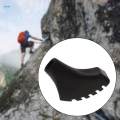 Trekking Pole Tips Cane Bottom Pads Hiking Rubber Replacement Tips Equipment. 