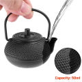 Sptrry50ml Japanese Style Cast Iron Kettle Teapot Comes + Strainer Tea Pot. 