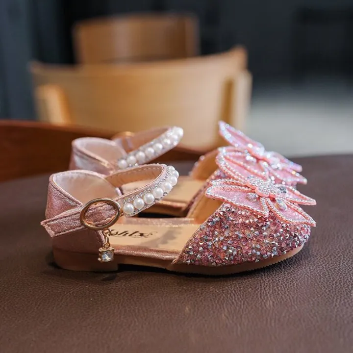 Oyamerbaby%2021-35%20Size%20Girls%20Korean%20Style%20Bow%20Sequin%20Dance%20Performance%20Princess%20Sandals%20-%20Image%204