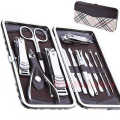 12 in 1 Nail Care Manicure Set / Pedicure Tool for Cutting - Silver. 