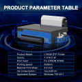 【HOT】 A3 XP600 DTF Printer Direct To Film Transfer Printing Machine Impresora Dtf A3 With Roll Feeder T Shirt Printer For All Textile. 