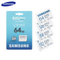 Original Samsung 128GB 256GB PRO Ultimate Memory Card 512GB V30 A2 U3 High Speed UHS-I 64GB V10 A1 U1 EVO PLUS Micro SD Card. 