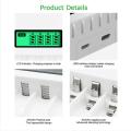 DoomHot Electric Battery Charger 4 Slots Intelligent LED Indicator USB Charger Home Battery Charger Fast Intelligent 4 Slots LCD Battery Charger Fast Charging Adapter. 