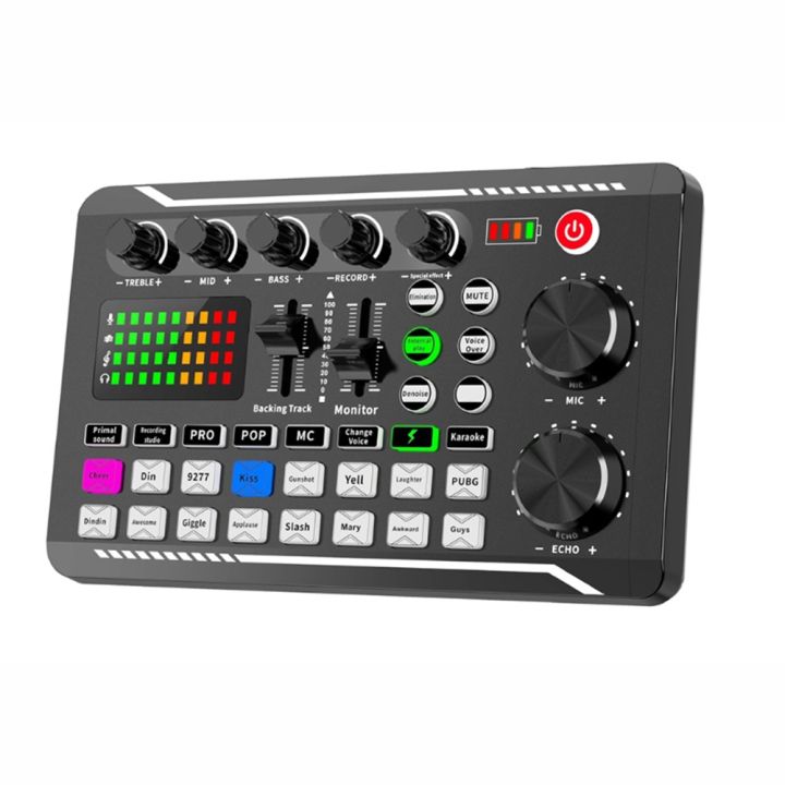 F998%20Sound%20Card%20Microphone%20Sound%20Audio%20Interface%20Mixer%20Sound%20Card%20Mixing%20Console%20Amplifier%20for%20Phone%20PC%20-%20Image%207