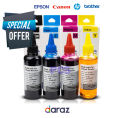 Universal Refill Bulk Ink Bottles Canon, Epson, Brother, HP (100ML). 