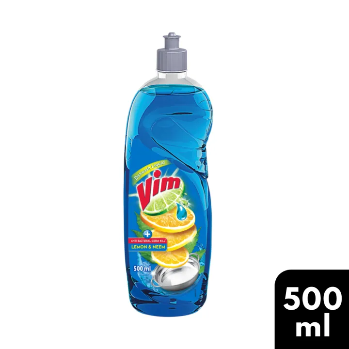 Vim Antibacterial Dishwash Liquid, 500ml