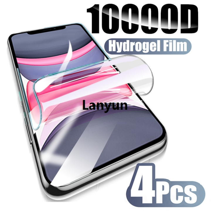 Pellicola Trasparente Anti-impronte 2 Pellicole Protettive Idrogel Per IPhone 16, 15, 14, 13, 12, 11, X, 8, 7 - Trasparenti, Anti-Graffio! Pellicola Per IPhone 14 15 16 - Foto 5