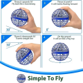 Flying Ball Spinner Toy – Hand Controlled Drone Helicopter | 360° Rotating Mini UFO with LED Light | Kids Flying Ball Toy Gifts. 