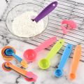 Measuring Cups And Soons Set 10 Pcs - Multi. 